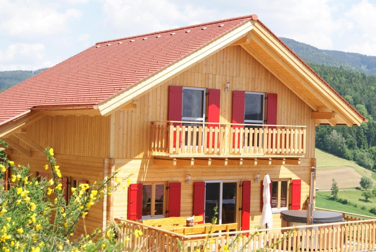 Bergchalet Am Waldrand - Pool, Sauna & Kamin Pöllauberg Eksteriør bilde