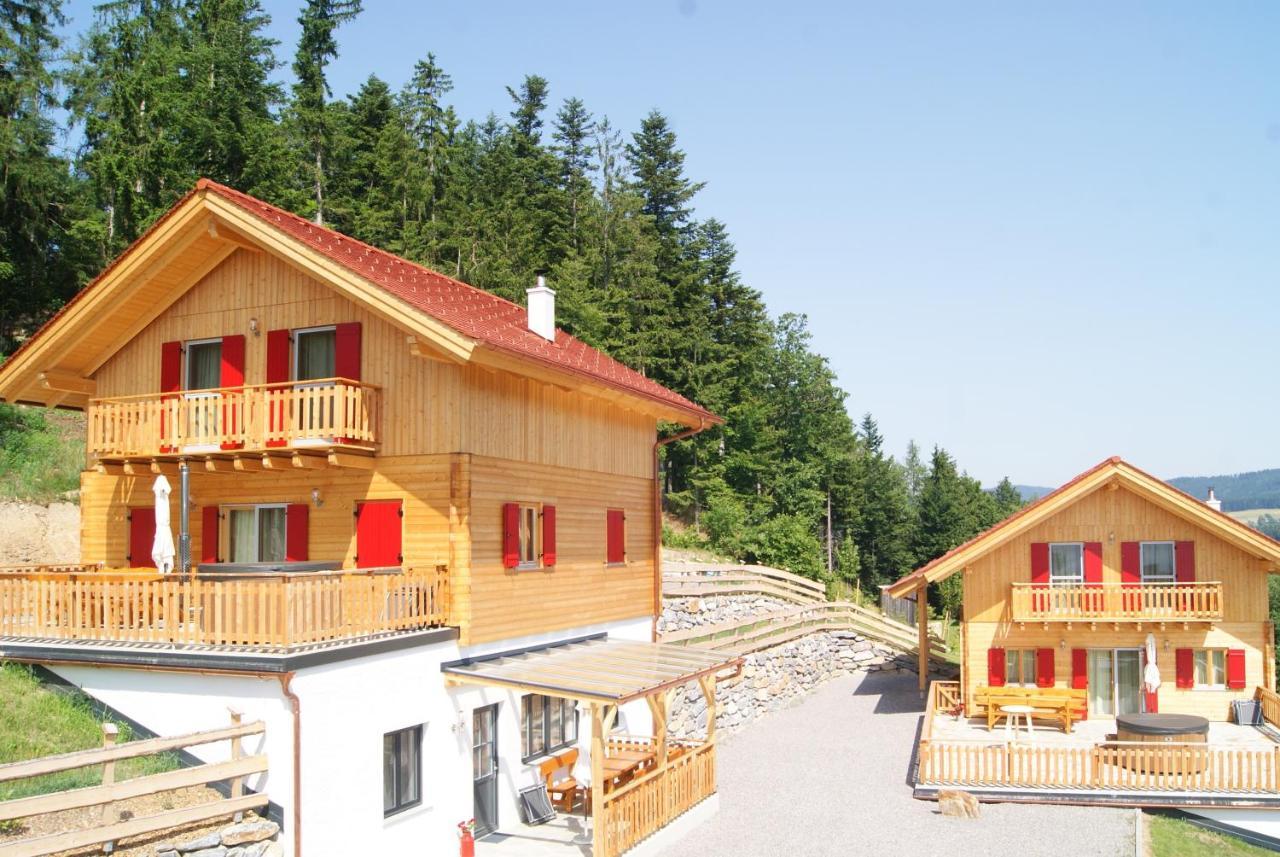 Bergchalet Am Waldrand - Pool, Sauna & Kamin Pöllauberg Eksteriør bilde
